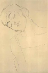 Bust with Closed Eyes